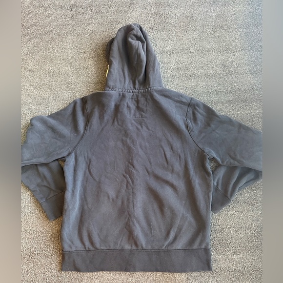 Aeropostale Jacket Men's XL Black Vintage Spell out Y2K Jock Grunge Skater Indie - Picture 3 of 5